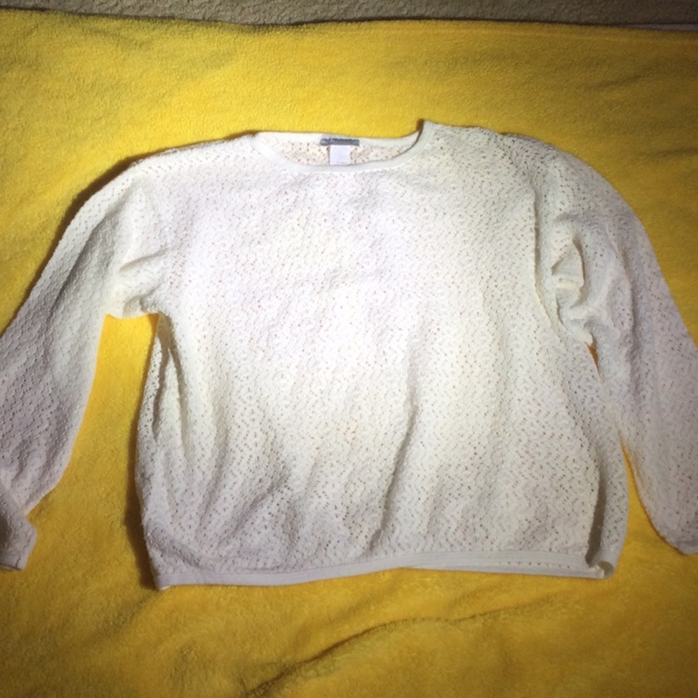 On hold for @anyazq - Motif 100% Cotton Lose knit long sleeve sweater